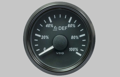 SingleViu Adblue Percentage 0-100 Gauge